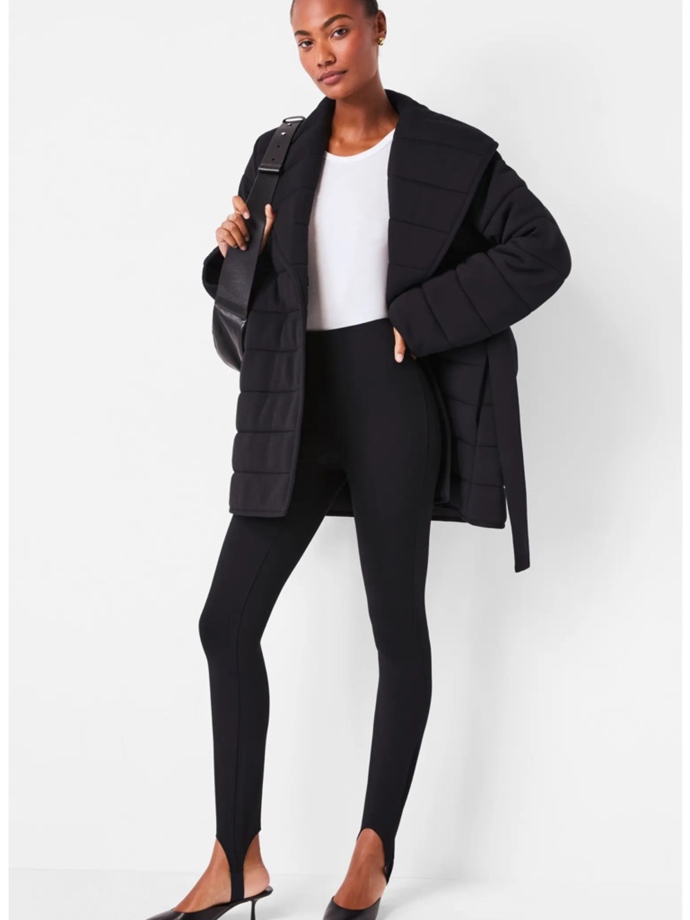 Spanx super smooth PerfectFit Ponte Stirrup Leggings